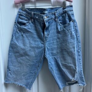 Old Navy Boyfriend Mid-Rise Denim Shorts